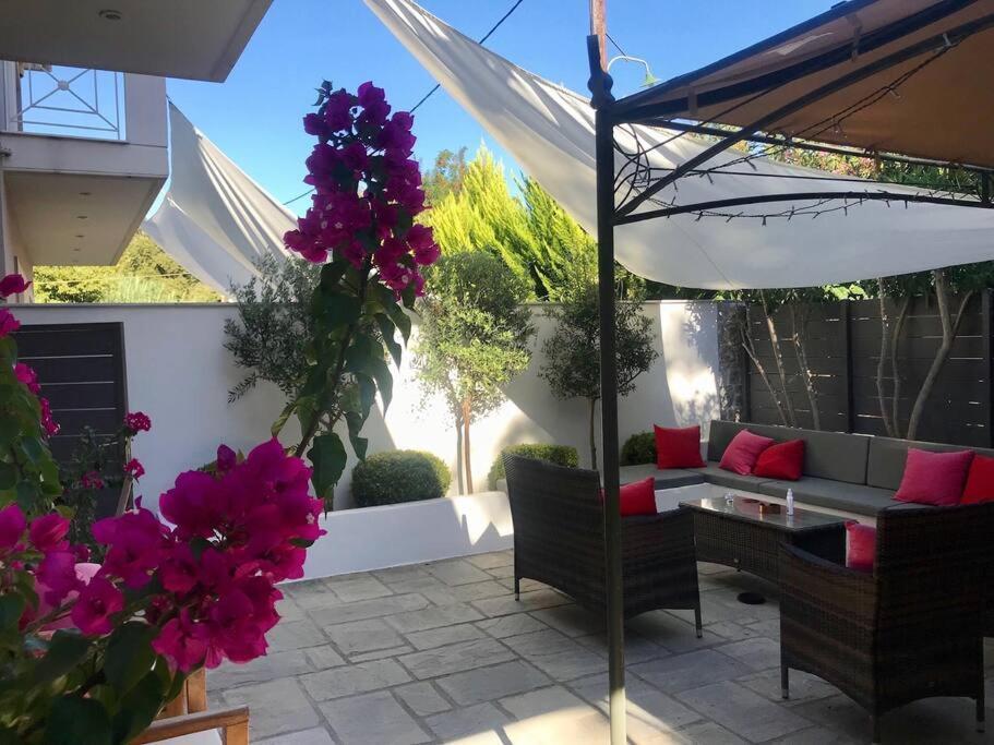 Villa Oleander Agios Nikolaos Loutra Edipsou Zewnętrze zdjęcie